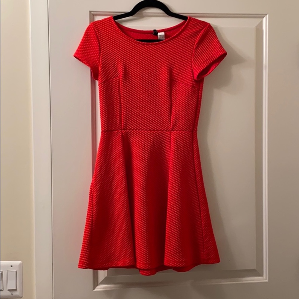 Red dress
